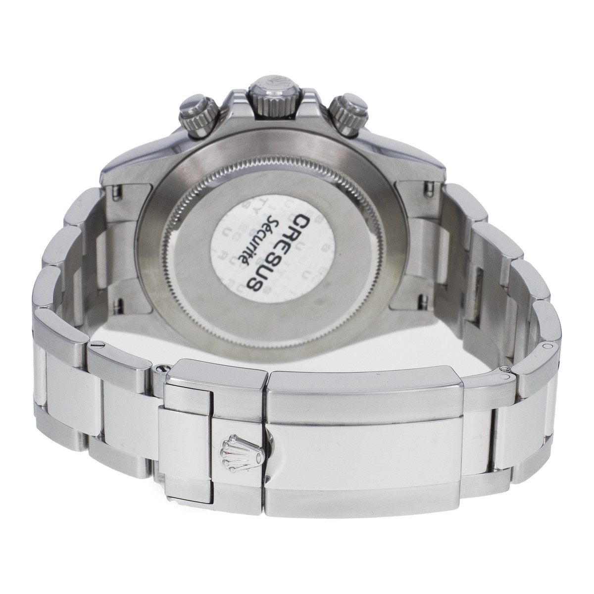 Montre d'occasion ROLEX Cosmograph Daytona homme mouvement automatique certifié (cosc) bracelet acier - vue 3
