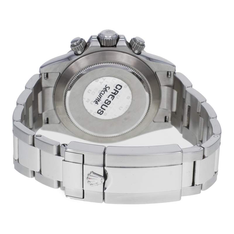 Montre d'occasion ROLEX Cosmograph Daytona homme mouvement automatique certifié (cosc) bracelet acier - vue 3