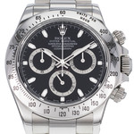Montre d'occasion ROLEX Cosmograph Daytona homme mouvement automatique certifié (cosc) bracelet acier - vue D1
