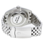 Montre d'occasion ROLEX DateJust Wimbledon homme mouvement automatique certifié (cosc) bracelet acier - vue 3