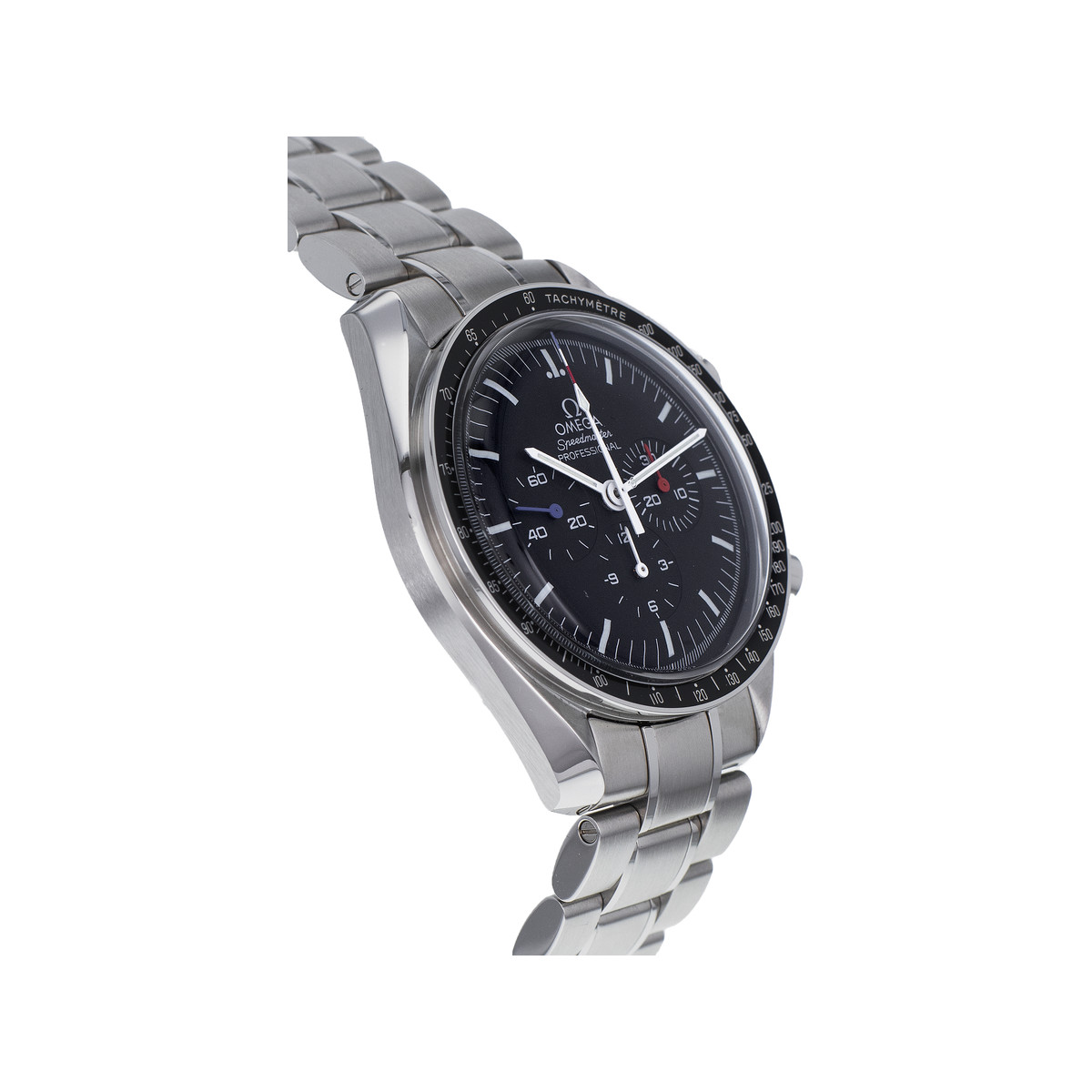 Montre d'occasion OMEGA Speedmaster Raid Edition homme mécanique bracelet acier - vue 2