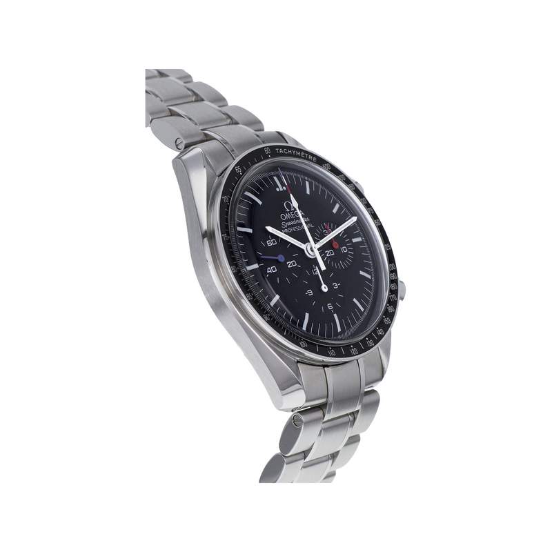 Montre d'occasion OMEGA Speedmaster Raid Edition homme mécanique bracelet acier - vue 2