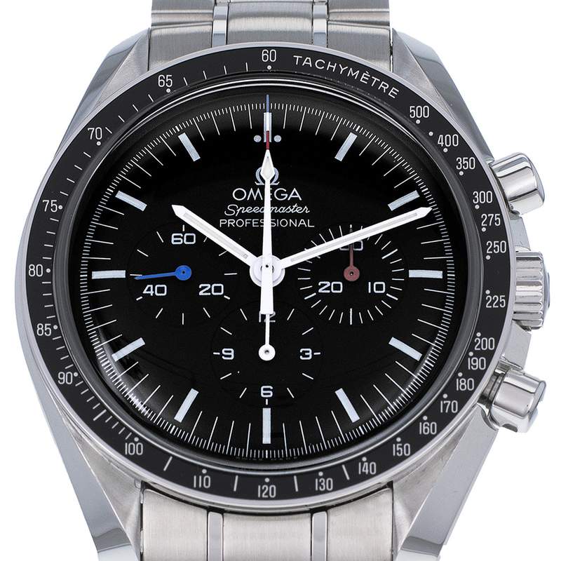 Montre d'occasion OMEGA Speedmaster Raid Edition homme mécanique bracelet acier - vue D1