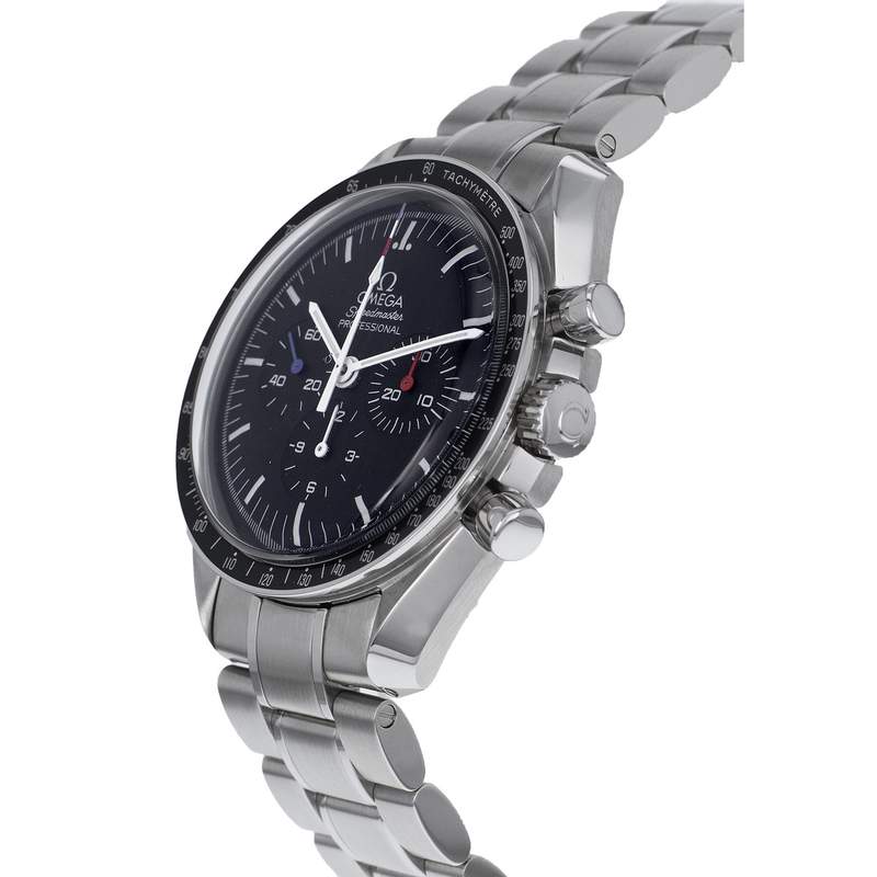 Montre d'occasion OMEGA Speedmaster Raid Edition homme mécanique bracelet acier - vue D2