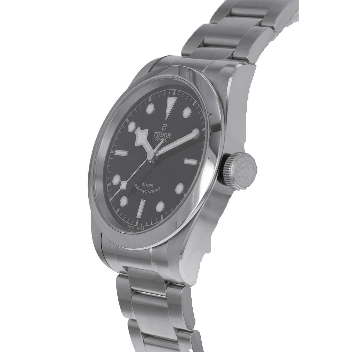 Montre d'occasion TUDOR Black Bay homme automatique bracelet acier - vue D2