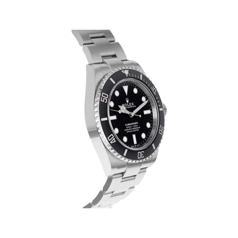 Montre d'occasion ROLEX Submariner homme mouvement automatique certifié (cosc) bracelet acier - vue 2
