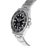 Montre d'occasion ROLEX Submariner homme mouvement automatique certifié (cosc) bracelet acier - vue D2