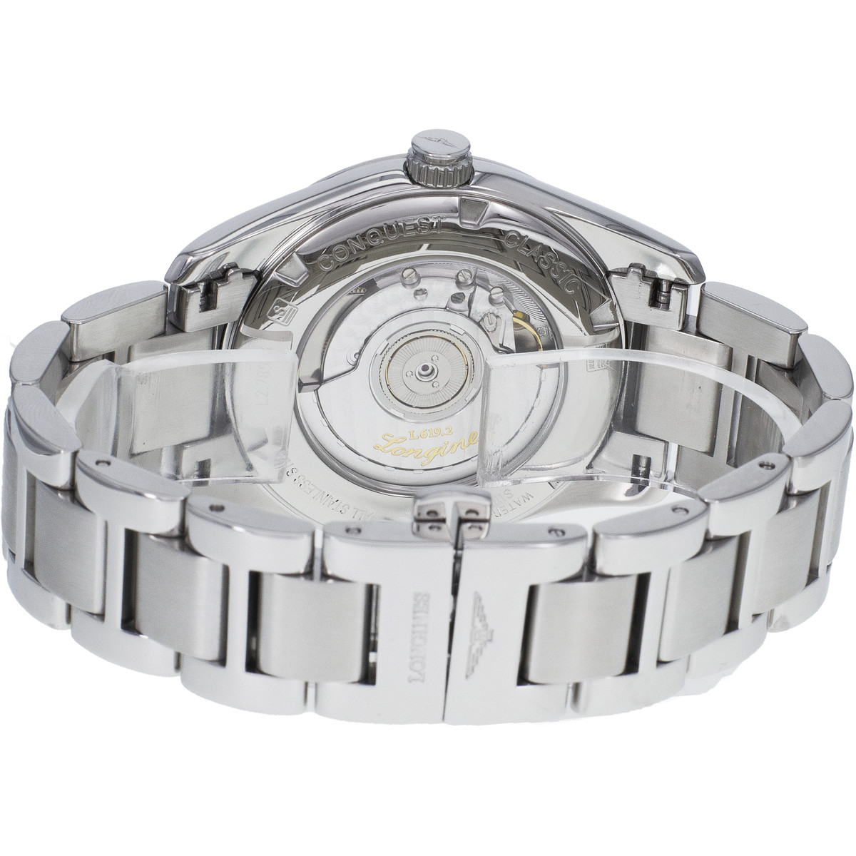 Montre d'occasion LONGINES Conquest Classic homme automatique bracelet acier - vue 3