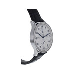 Montre d'occasion IWC Portugaise Chronographe homme automatique bracelet cuir d'origine - vue 2