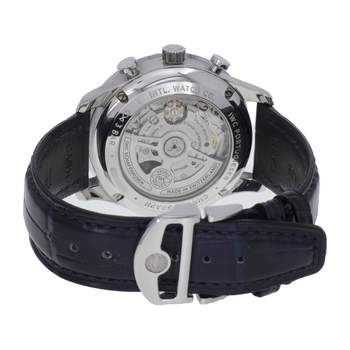 Montre d'occasion IWC Portugaise Chronographe homme automatique bracelet cuir d'origine