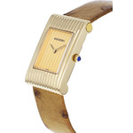 Montre d'occasion BOUCHERON Reflet Lady femme quartz bracelet cuir d'origine - vue D2
