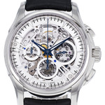 Montre d'occasion HAMILTON Jazzmaster SKELETON homme automatique bracelet cuir d'origine - vue D1