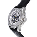 Montre d'occasion HAMILTON Jazzmaster SKELETON homme automatique bracelet cuir d'origine - vue D2