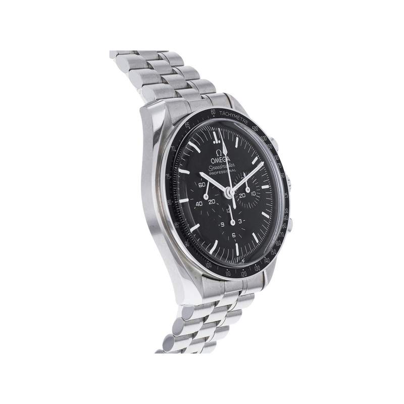 Montre d'occasion OMEGA Speedmaster Moonwatch homme mécanique bracelet acier - vue 2