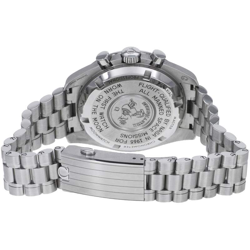 Montre d'occasion OMEGA Speedmaster Moonwatch homme mécanique bracelet acier - vue 3