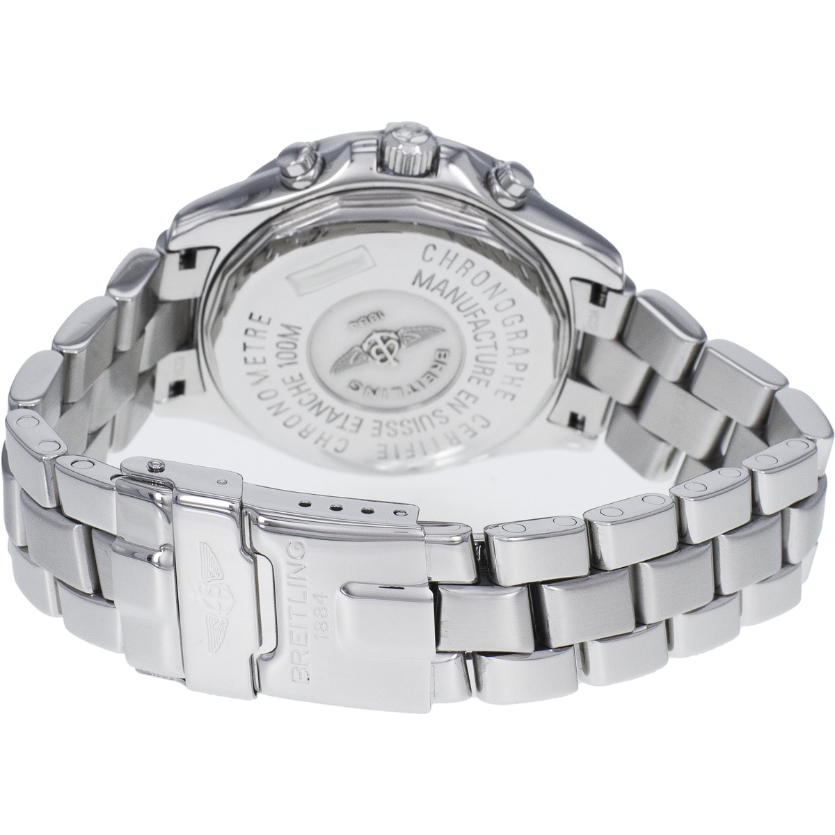 Montre d'occasion BREITLING Colt Quartz homme quartz bracelet acier - vue 3