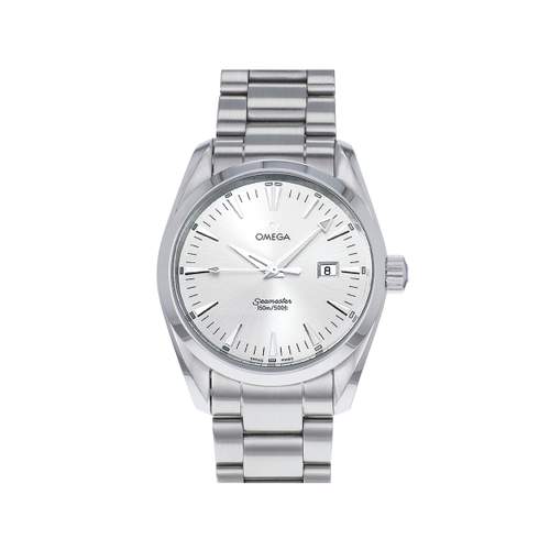 Tweedehands OMEGA Seamaster Aquaterra uniseks quartzhorloge met stalen armband