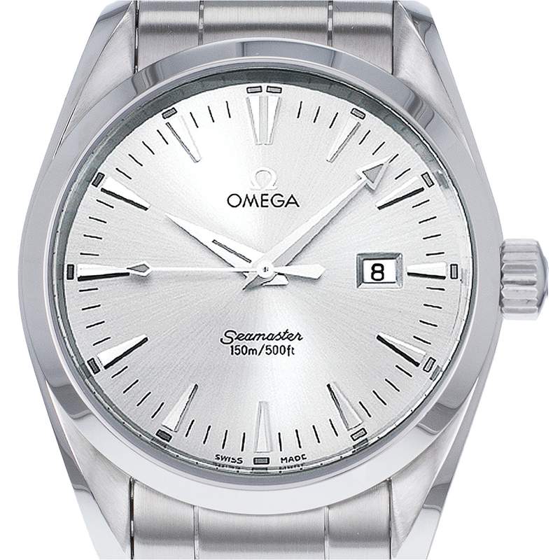 Montre d'occasion OMEGA Seamaster Aquaterra mixte quartz bracelet acier - vue D1