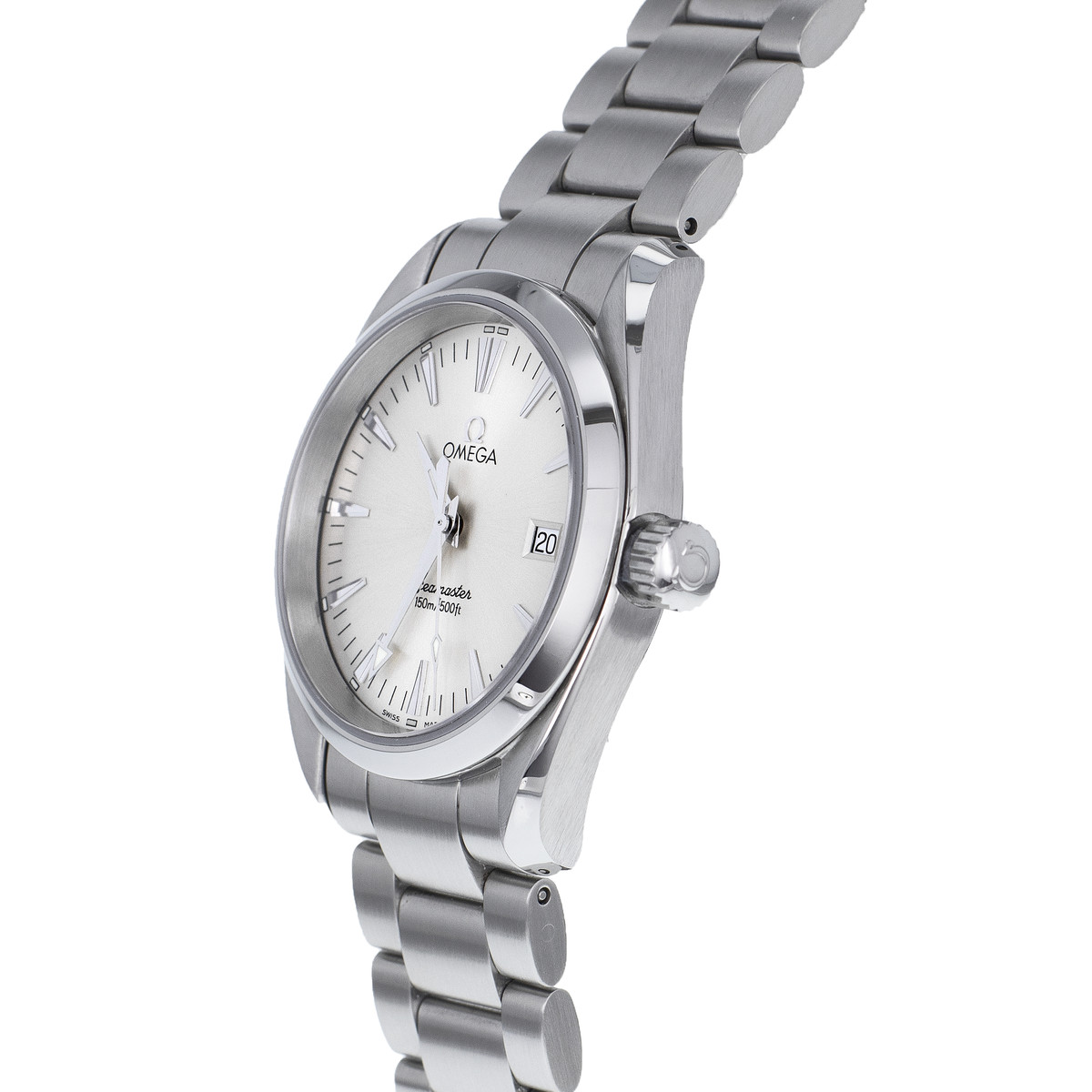 Montre d'occasion OMEGA Seamaster Aquaterra mixte quartz bracelet acier - vue D2