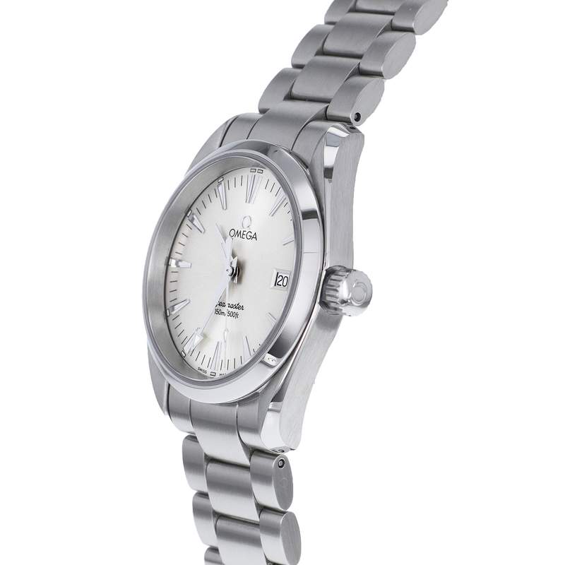 Montre d'occasion OMEGA Seamaster Aquaterra mixte quartz bracelet acier - vue D2