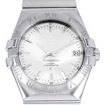 Montre d'occasion OMEGA Constellation Co-axial Chronometer femme mouvement automatique certifié (cosc) bracelet acier - vue D1