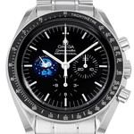 Montre d'occasion OMEGA Speedmaster Moonwatch Silver Snoopy Award homme mécanique bracelet acier - vue D1