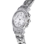 Montre d'occasion HERMES Clipper Chronographe Lady femme quartz bracelet acier - vue D2