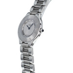 Montre d'occasion CARTIER Must 21 femme quartz bracelet acier - vue D2