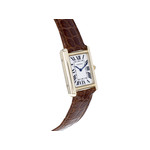 Montre d'occasion CARTIER Tank Solo femme quartz bracelet cuir d'origine - vue 2