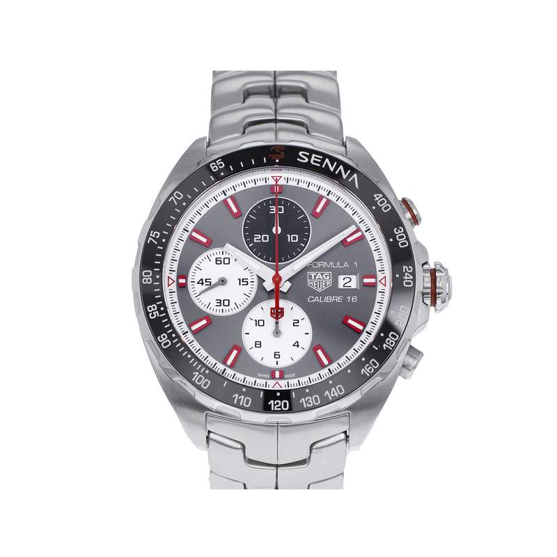 Montre d'occasion TAG HEUER Formula 1 x Senna Edition Ayrton Senna homme automatique bracelet acier - vue 1
