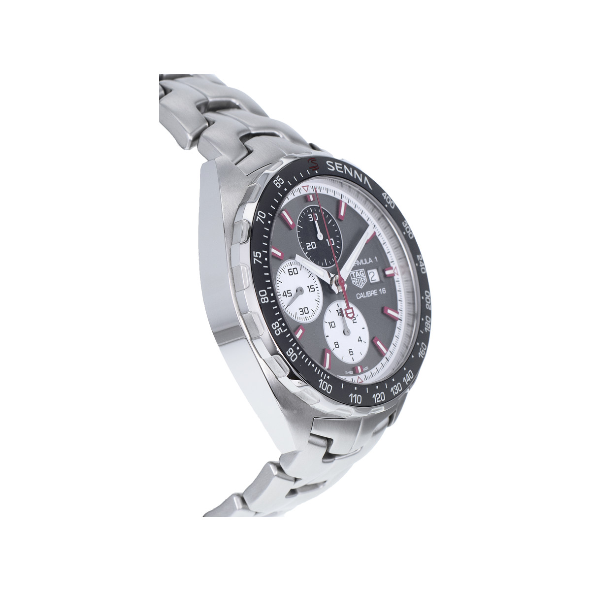 Montre d'occasion TAG HEUER Formula 1 x Senna Edition Ayrton Senna homme automatique bracelet acier - vue 2