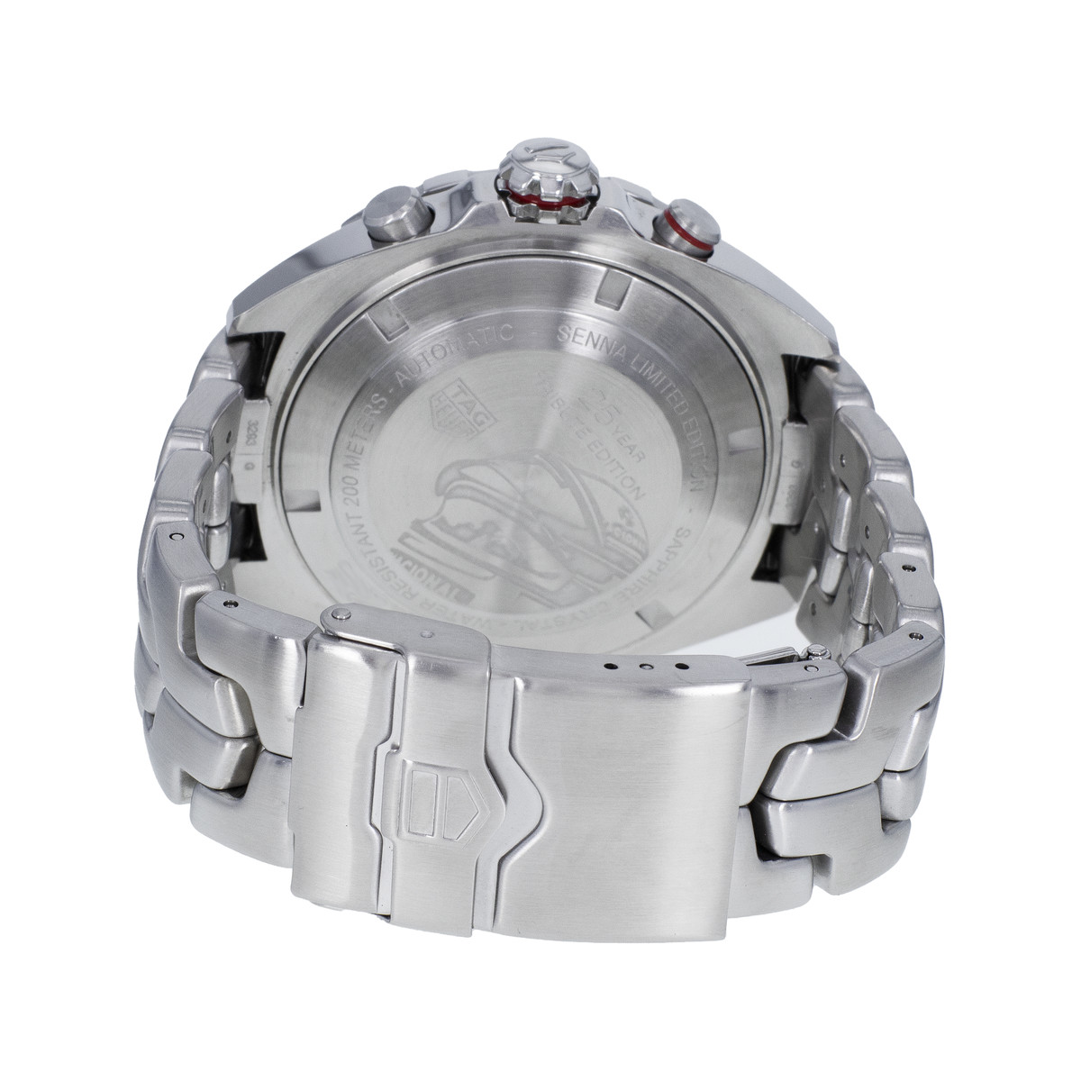 Montre d'occasion TAG HEUER Formula 1 x Senna Edition Ayrton Senna homme automatique bracelet acier - vue 3