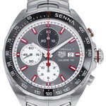 Montre d'occasion TAG HEUER Formula 1 x Senna Edition Ayrton Senna homme automatique bracelet acier - vue D1