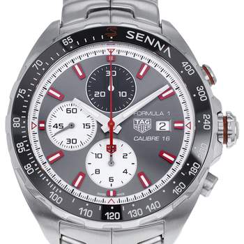 Montre d'occasion TAG HEUER Formula 1 x Senna Edition Ayrton Senna homme automatique bracelet acier
