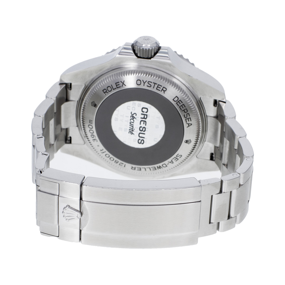 Montre d'occasion ROLEX Sea-Dweller DeepSea D-Blue homme mouvement automatique certifié (cosc) bracelet acier - vue 3