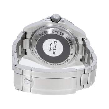 Montre d'occasion ROLEX Sea-Dweller DeepSea D-Blue homme mouvement automatique certifié (cosc) bracelet acier