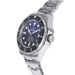Montre d'occasion ROLEX Sea-Dweller DeepSea D-Blue homme mouvement automatique certifié (cosc) bracelet acier - vue D2