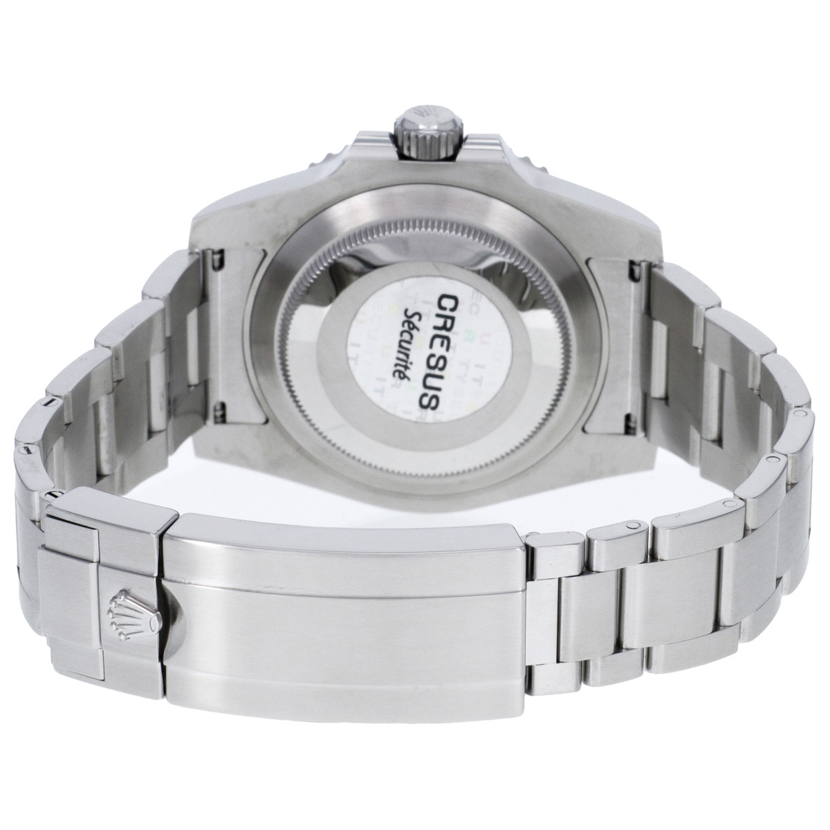 Montre d'occasion ROLEX Submariner Date homme mouvement automatique certifié (cosc) bracelet acier - vue 3