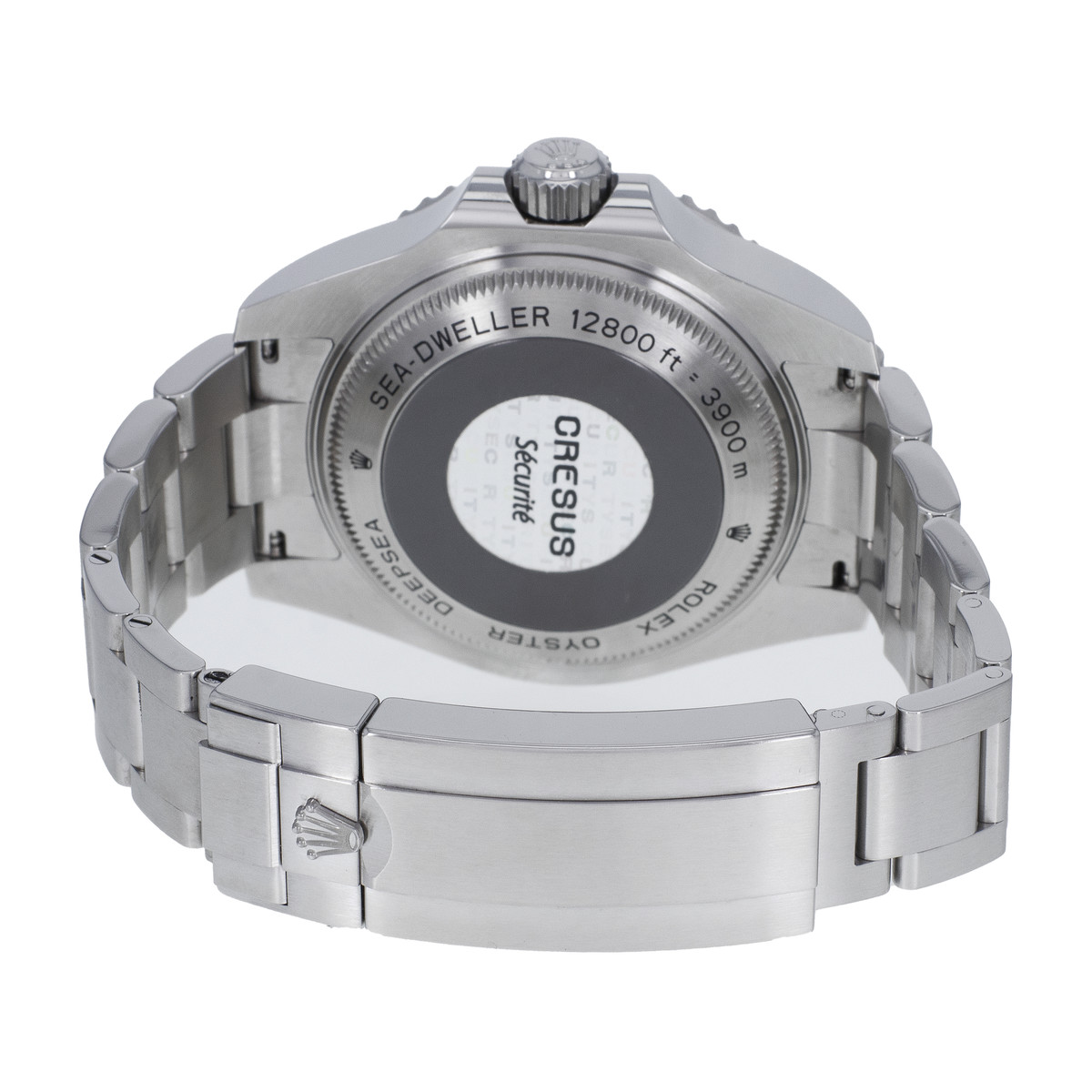 Montre d'occasion ROLEX Sea-Dweller DeepSea D-Blue homme mouvement automatique certifié (cosc) bracelet acier - vue 3