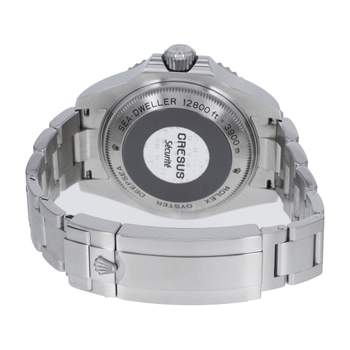 Montre d'occasion ROLEX Sea-Dweller DeepSea D-Blue homme mouvement automatique certifié (cosc) bracelet acier
