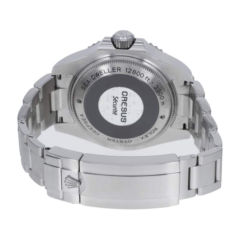 Montre d'occasion ROLEX Sea-Dweller DeepSea D-Blue homme mouvement automatique certifié (cosc) bracelet acier - vue 3