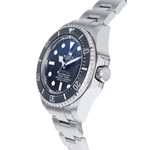 Montre d'occasion ROLEX Sea-Dweller DeepSea D-Blue homme mouvement automatique certifié (cosc) bracelet acier - vue D2