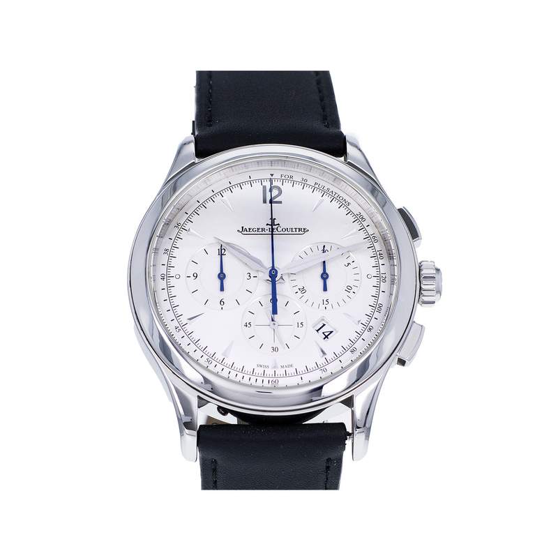 Montre d'occasion JAEGER LECOULTRE Master Control homme automatique bracelet cuir cresus - vue 1
