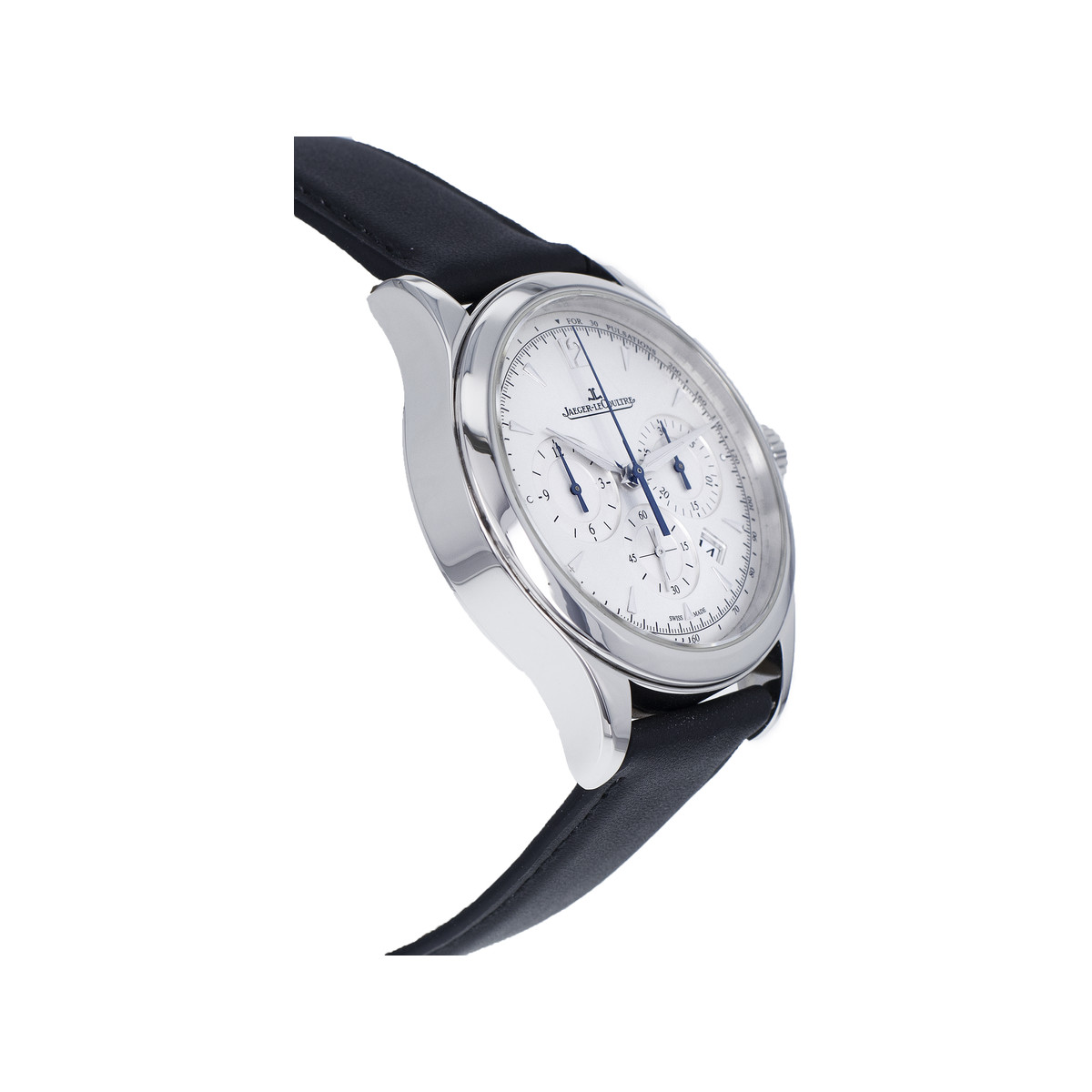 Montre d'occasion JAEGER LECOULTRE Master Control homme automatique bracelet cuir cresus - vue 2