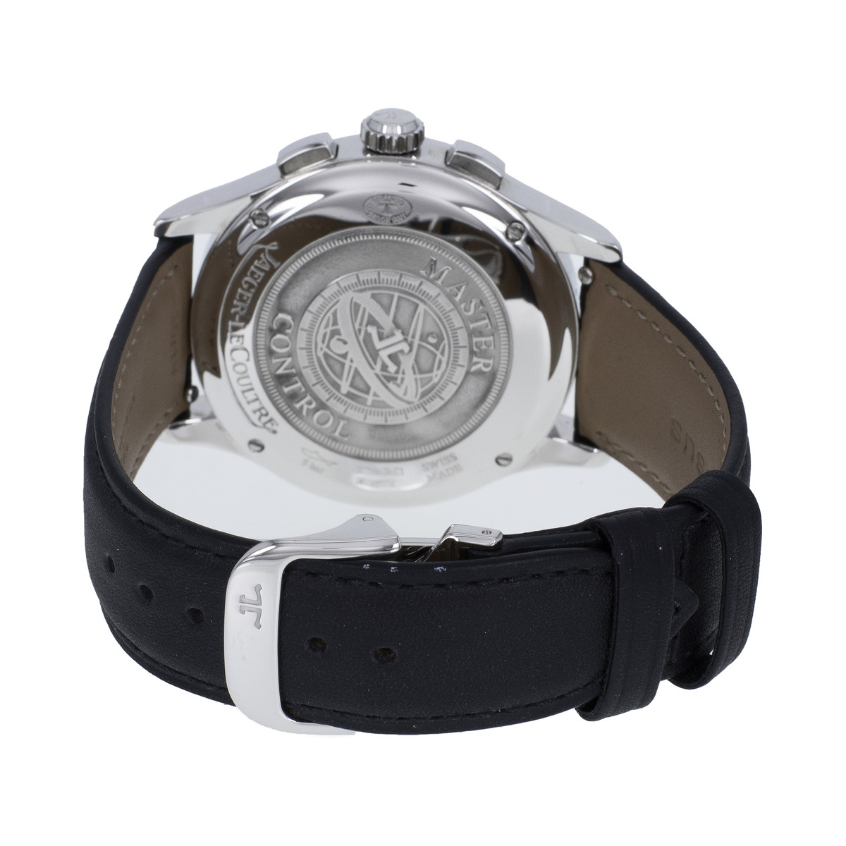 Montre d'occasion JAEGER LECOULTRE Master Control homme automatique bracelet cuir cresus - vue 3