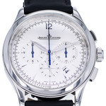 Montre d'occasion JAEGER LECOULTRE Master Control homme automatique bracelet cuir cresus - vue D1