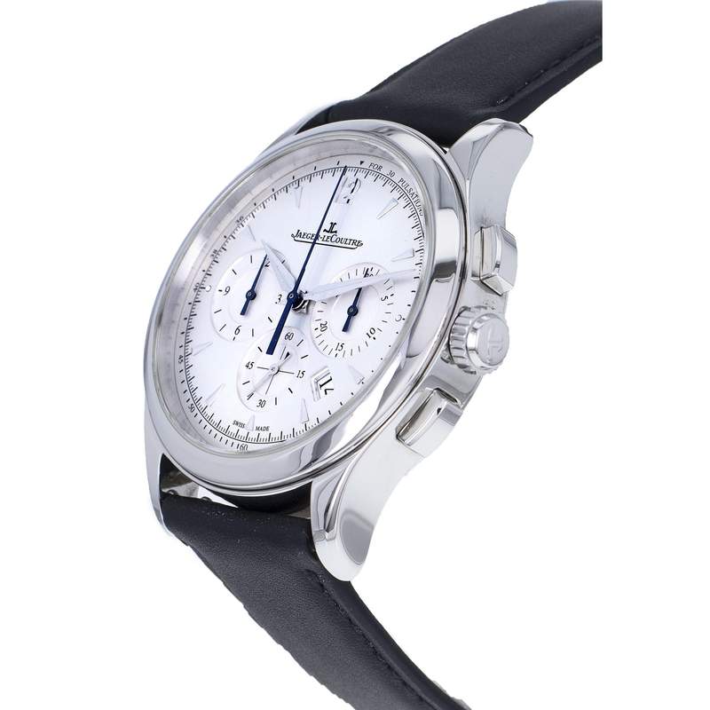 Montre d'occasion JAEGER LECOULTRE Master Control homme automatique bracelet cuir cresus - vue D2