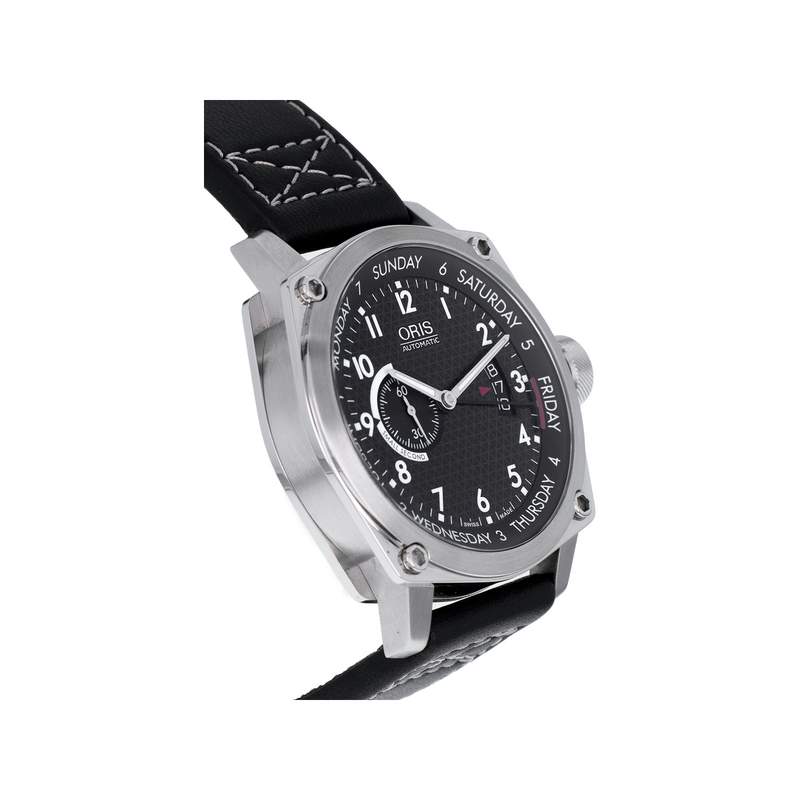 Montre d'occasion ORIS BC4 homme automatique bracelet cuir d'origine - vue 2