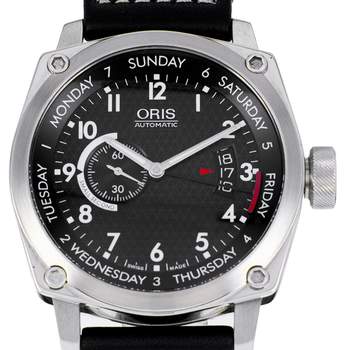 Montre d'occasion ORIS BC4 homme automatique bracelet cuir d'origine
