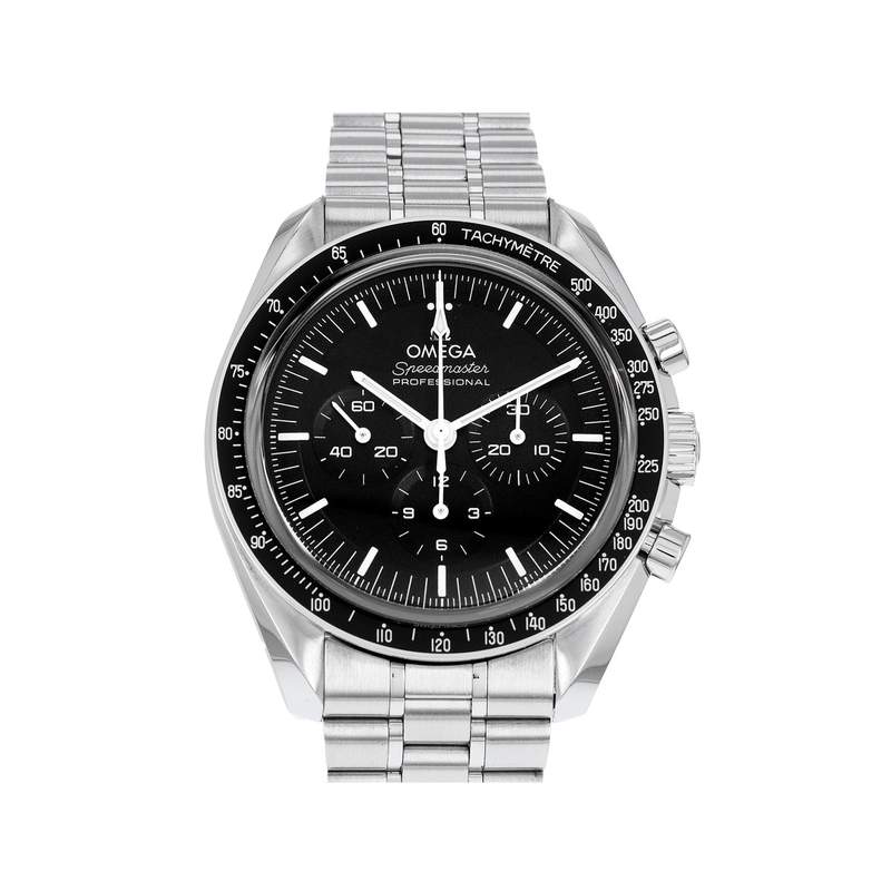 Montre d'occasion OMEGA Speedmaster Moonwatch Co-Axial homme mécanique bracelet acier - vue 1